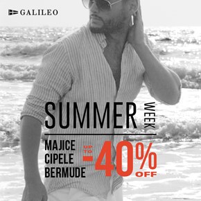 Galileo summer <br/> week -40%